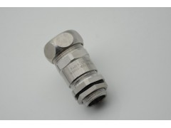 WYD品牌 不锈钢包塑管电缆接头304带锁紧线缆波纹管葛兰头图3