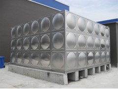 安徽学校用304不锈钢方形水箱 消防水箱厂家供应图1