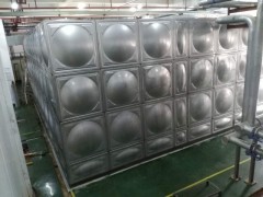 安徽学校用304不锈钢方形水箱 消防水箱厂家供应图2