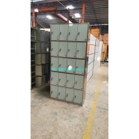 顺德304不锈钢柜钢制办公家具厂家定制储物柜存包柜档案密集柜