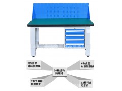 攀枝花工作台防静电打包实验桌五金车间工作台模具钳工超净工作台图1