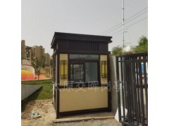 供应长治屯留金属雕花板岗亭  森林防火岗亭   城市管理岗亭图5