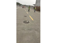 苏州昆山企业道路划线 /车道画线/道路标线/工厂消防车道划线图2