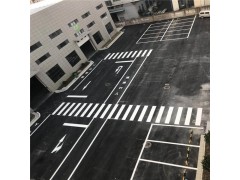 苏州昆山企业道路划线 /车道画线/道路标线/工厂消防车道划线图4