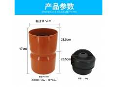 水泡粪塞315直通地沟塞下水堵头漏粪塞图5