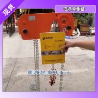 20吨低净空倒链3m运行高度,可按要求定制龙海起重