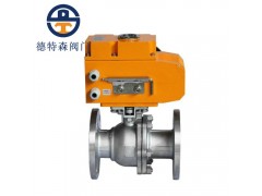 不锈钢电动球阀Q941F-16P-DN65 德特森品牌图3