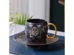 单位伴手礼茶杯定制 房地产交房礼品茶杯套盒批发定制加字图4