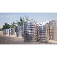1-20不锈钢圆形水箱 圆形单层 保温水箱厂家定制