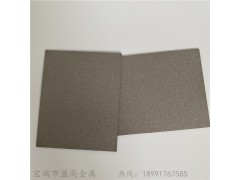 销售阻力小 孔径均匀多孔粉末烧结钛滤板 盈高多孔钛板图3