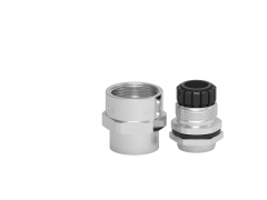 维依德 不锈钢接管式防爆接头304锁紧线缆接钢管格兰头图2