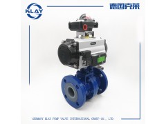 进口气动衬氟球阀 德国KLAY阀门图1
