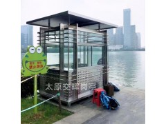 供应临汾侯马环卫休息室   景区售票岗亭   真石漆岗亭图4