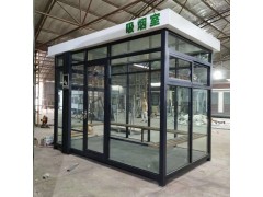 供应景区售货亭 山西临汾霍州城市吸烟亭  小区报刊亭图5