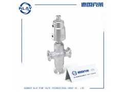 进口三通气动角座阀质保2年 德国克莱KLAY阀门图1