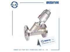 进口三通气动角座阀质保2年 德国克莱KLAY阀门图3