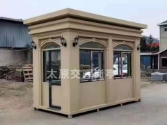 供应山西临汾安泽景区售票岗亭 社区防疫岗亭  户外执勤岗亭图4