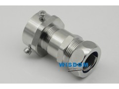 维依德品牌 不锈钢电缆管接头 固定包塑管锁紧线缆格兰头图3