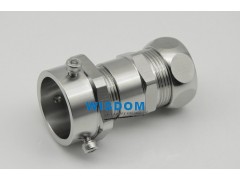 维依德品牌 不锈钢电缆管接头 固定包塑管锁紧线缆格兰头图2