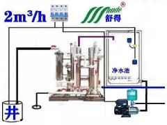 供应酒店宾馆井水河水专用大型净水器全整体供给净化水无菌水图1