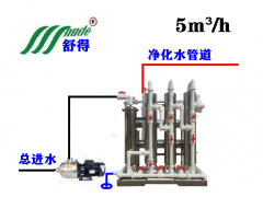 供应酒店宾馆井水河水专用大型净水器全整体供给净化水无菌水图5
