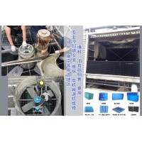 扬州冷却塔维修  电机风机更换维修 消音毯填料更换 水塔清洗