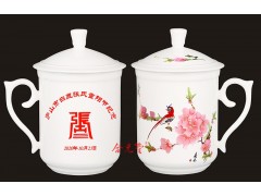 宗祠庆典纪念茶杯定制 姓氏图腾定制陶瓷茶杯图3