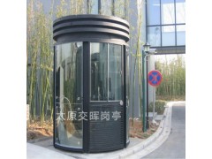 山西晋城阳城岗亭制造商 社区收费岗亭 户外防疫岗亭图2