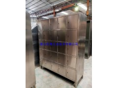 定制挂式手机集中柜不锈钢寄存柜厂家手机充电柜钢制手机柜图2