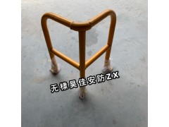 天然气管道防撞护栏 镀锌钢管防撞栏U形拦车杠图2