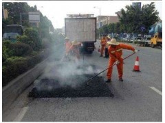 现场测量 惠州沥青修补工程承接图2