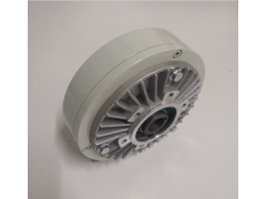 0.6KG 6Nm空心轴孔式磁粉制动器刹车口罩机专用小扭矩图2