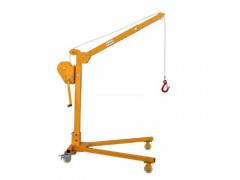 手摇吊机起重机小型吊机手动移动小吊机家用车载提升机手推可折叠图2