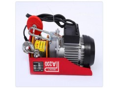 福州微型电动葫芦家用小型提升机1/0.5吨建筑装修升降起重机图5