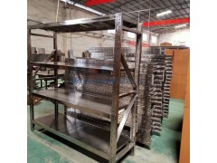 顺德冷库仓库货架实验室304不锈钢货架定做冷藏仓库货架厂家图1