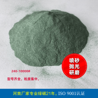 100#120 150目喷砂用绿碳化硅砂 绿色金刚砂磨料