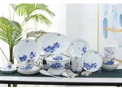 景德镇高白瓷餐具礼品批发定制 陶瓷餐具碗盘图5