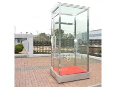 供应山西忻州代县玻璃岗亭 售楼部站岗亭 形象岗亭 接待台图3