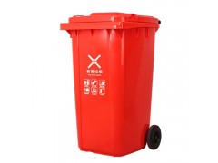 塑料环卫垃圾桶垃圾分类收纳240升挂车工厂直供图3