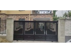 成都青白江家装钢艺大门围栏铝艺大门栅栏图2