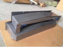 丽驰明捷900钢板防护罩XY轴防护拉板加工中心图2