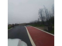 深圳沥青路面施工 篮球场彩色沥青摊铺图4