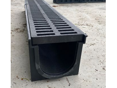 塑料排水沟U型树脂成品排水沟线性排水沟图1