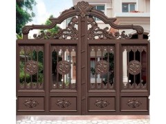 成都铝艺大门铝艺围墙护栏图2