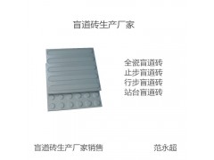 山西盲道砖 众光全瓷盲道砖厂家图2