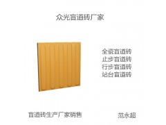 云南盲道砖，众光全瓷盲道砖厂家各种规格尺寸图2