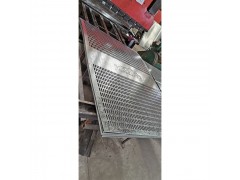 人货梯附墙 吊笼专用冲孔板 铝板  济南恒义建筑机械图1