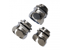 不锈钢波纹管接头Φ38金属包塑软管格兰头外螺纹连接图2