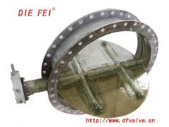 蜗轮玻璃钢蝶阀图2