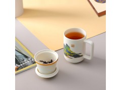 开业礼品纪念茶杯定制 开业庆典活动茶杯陶瓷杯子图2